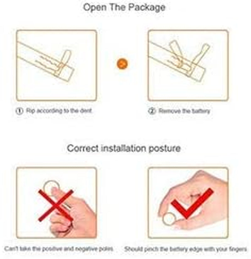 20PCS AG13 LR44 A76 SR44 303 357 1.5V Button Coin Cell Battery